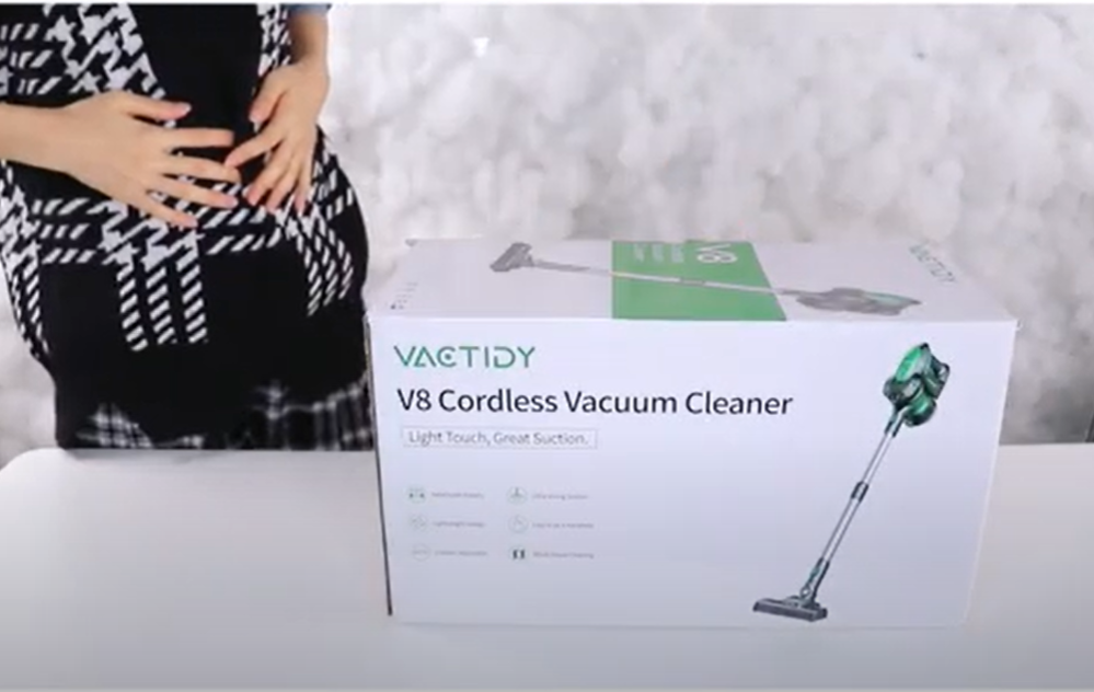 Unboxing Vactidy V8