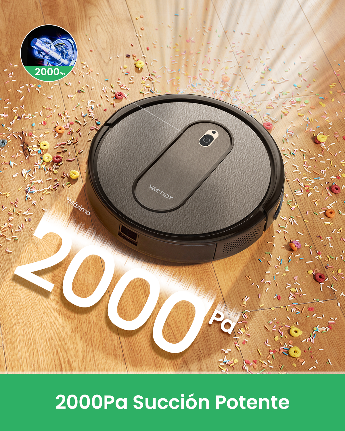 vactidy robot vacuum