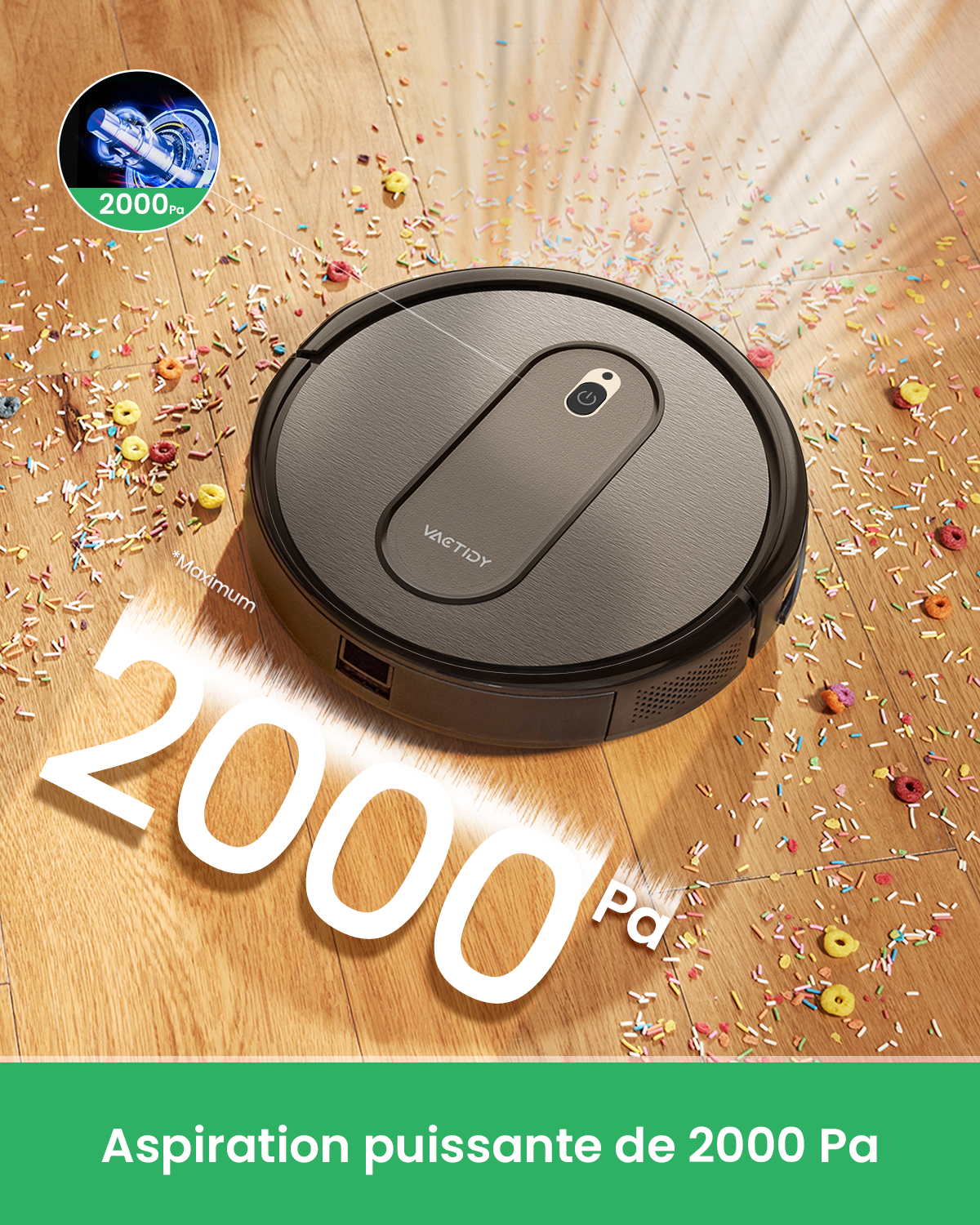 vactidy robot vacuum